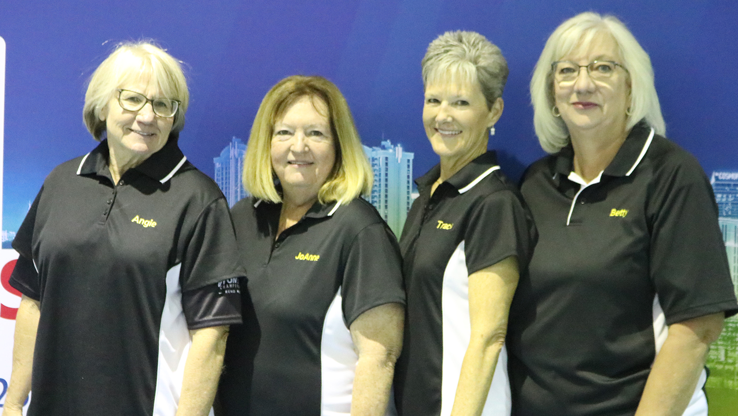 The members of City of Gold 7 at the 2024 USBC Women's Championships