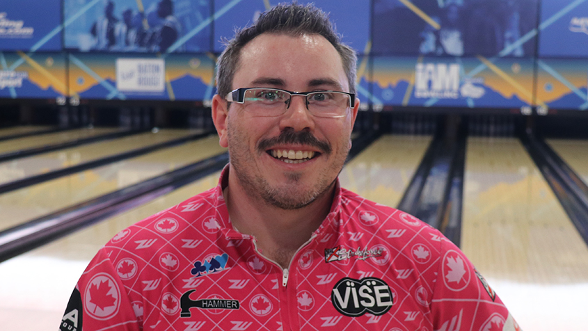 Zach Wilkins at the 2024 USBC Open Championships