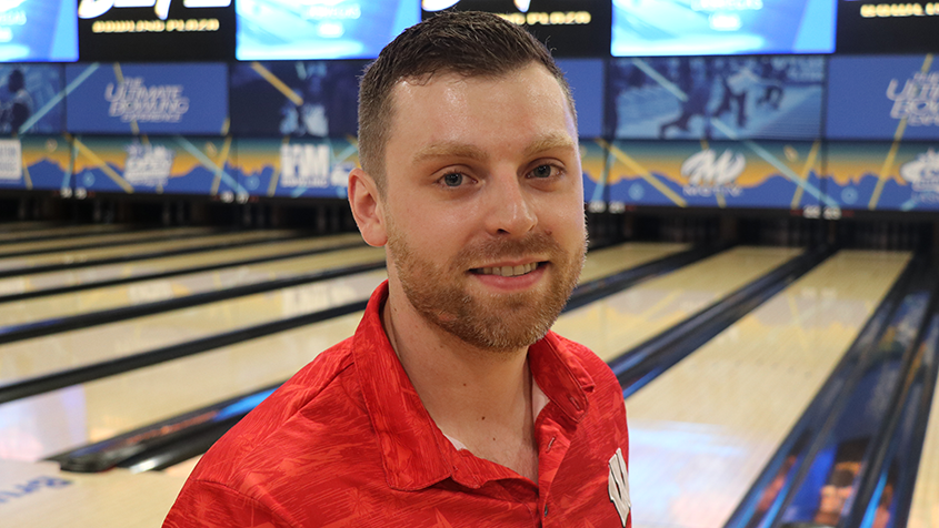 Mitch Zierer at the 2024 USBC Open Championships