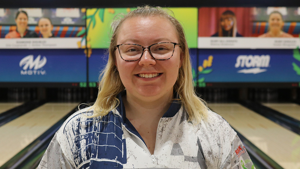 Kaitlyn George at the 2025 USBC Women's Championships Kaitlyn George at the 2025 USBC Women's Championships