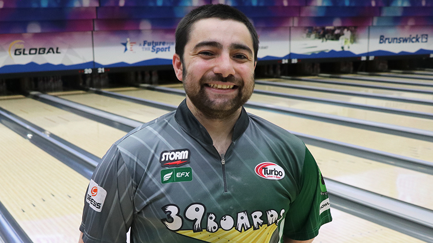 Michael Martell at the 2023 USBC Open Championships