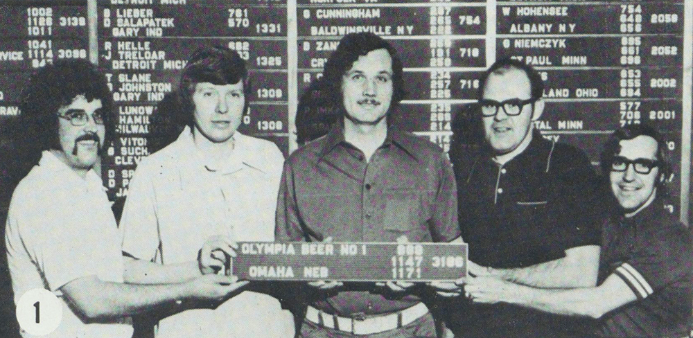 Olympia Beer at the 1974 Open Championships Olympia Beer at the 1974 Open Championships