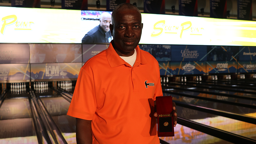 Clarence Wallace celebrates 50 years at the USBC Open Championships