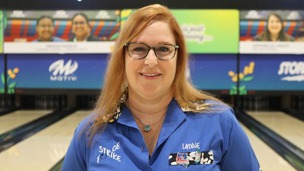 Ladine Jones at the 2025 USBC Women&#39;s Championships