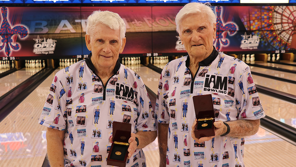 Randy and David Gulley celebrate 50 years at the USBC Open Championships