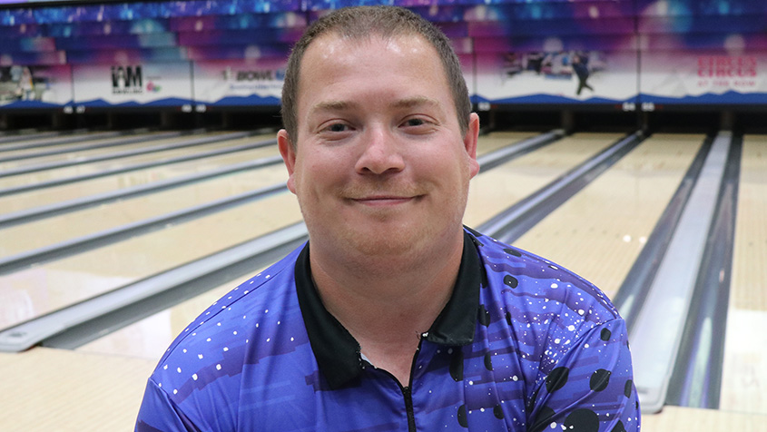 Cotie Holbek at the 2023 USBC Open Championships
