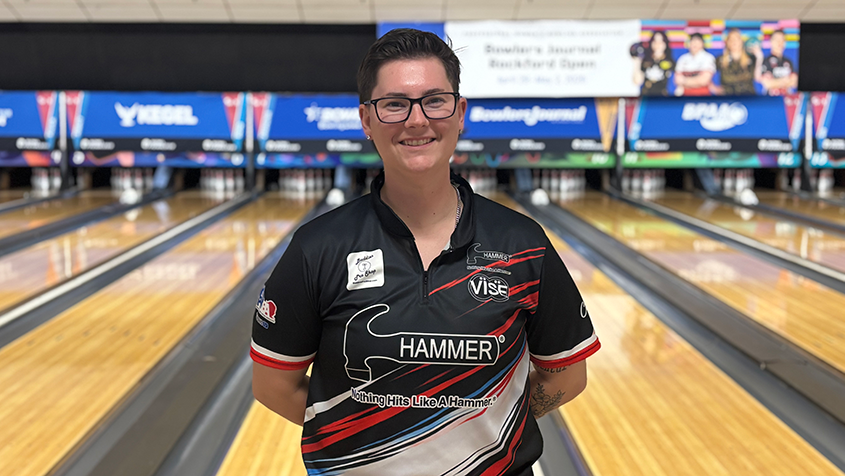 Olivia Farwell after two rounds of qualifying in Rockford