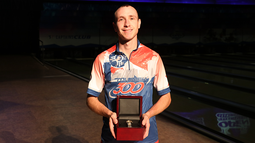 Alex George at the 2023 USBC Open Championships