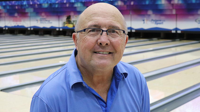 Steven Maley at the 2023 USBC Open Championships
