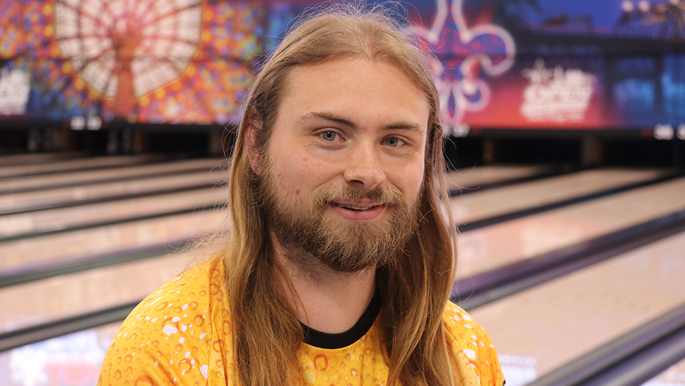 Isaac Goodman at the 2025 USBC Open Championships