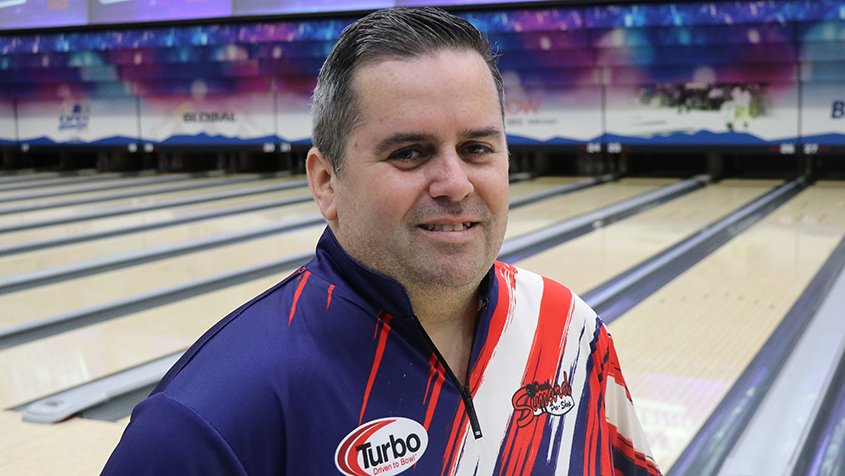 David Simard at the 2023 USBC Open Championships