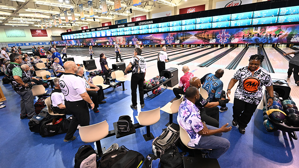 Bowlers competing at the 2025 USBC Open Championships
