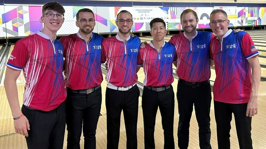 Women's Bowling Finishes Second at National Team Match Games; Men