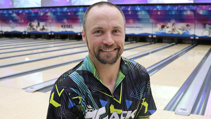 Michael Snell at the 2023 USBC Open Championships