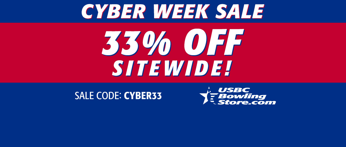 Save 33% sitewide on Cyber Monday Sales at the USBC Bowling Store
