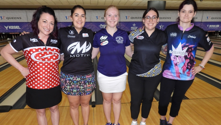 Sixteen players still undefeated at 2023 USBC Queens