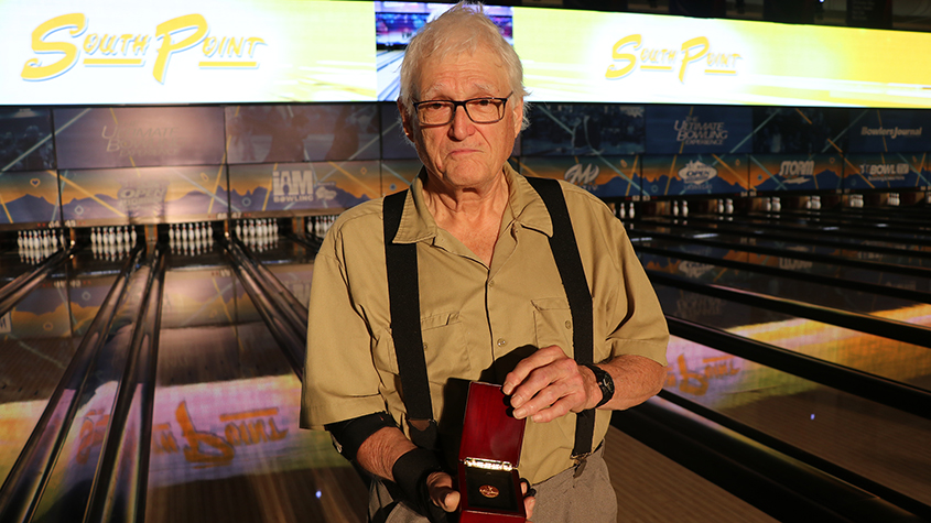 Dean Robinson celebrates 50 years at the USBC Open Championships