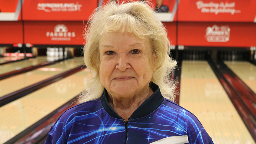 Doris Mixon at the 2023 USBC Women&#39;s Championships