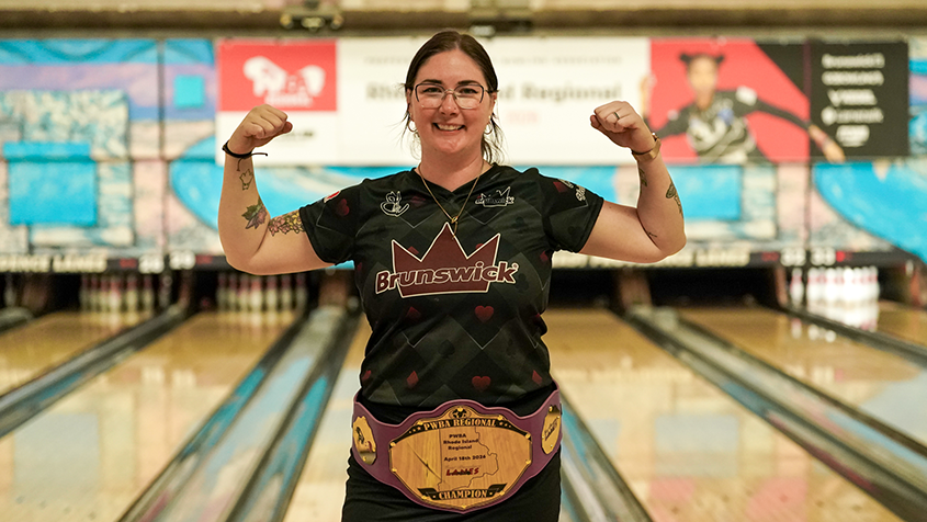 Alyssa Ferraro after winning the R.I. Regional