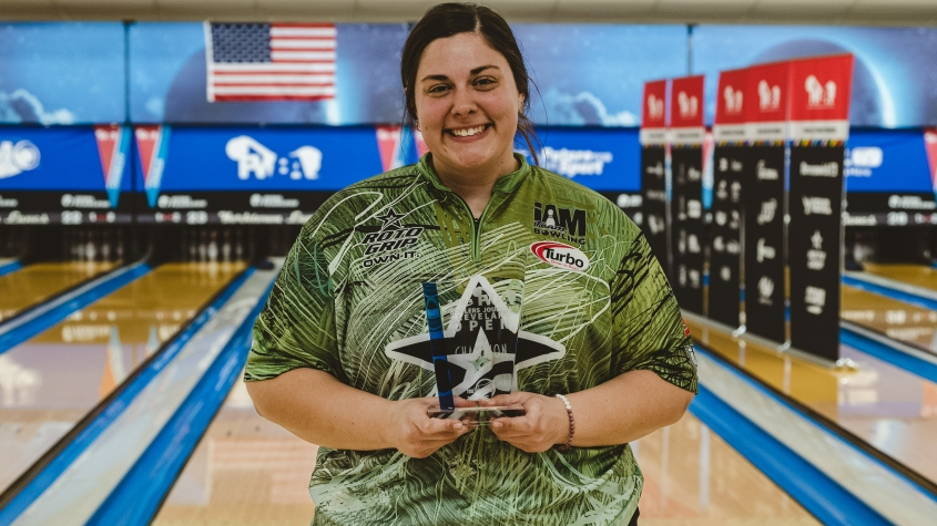 Legendary past champions Weber and Williams in Winners Bracket  at 2023 USBC Senior Masters