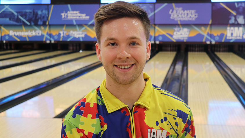 Andrew Kearney at the 2024 USBC Open Championships