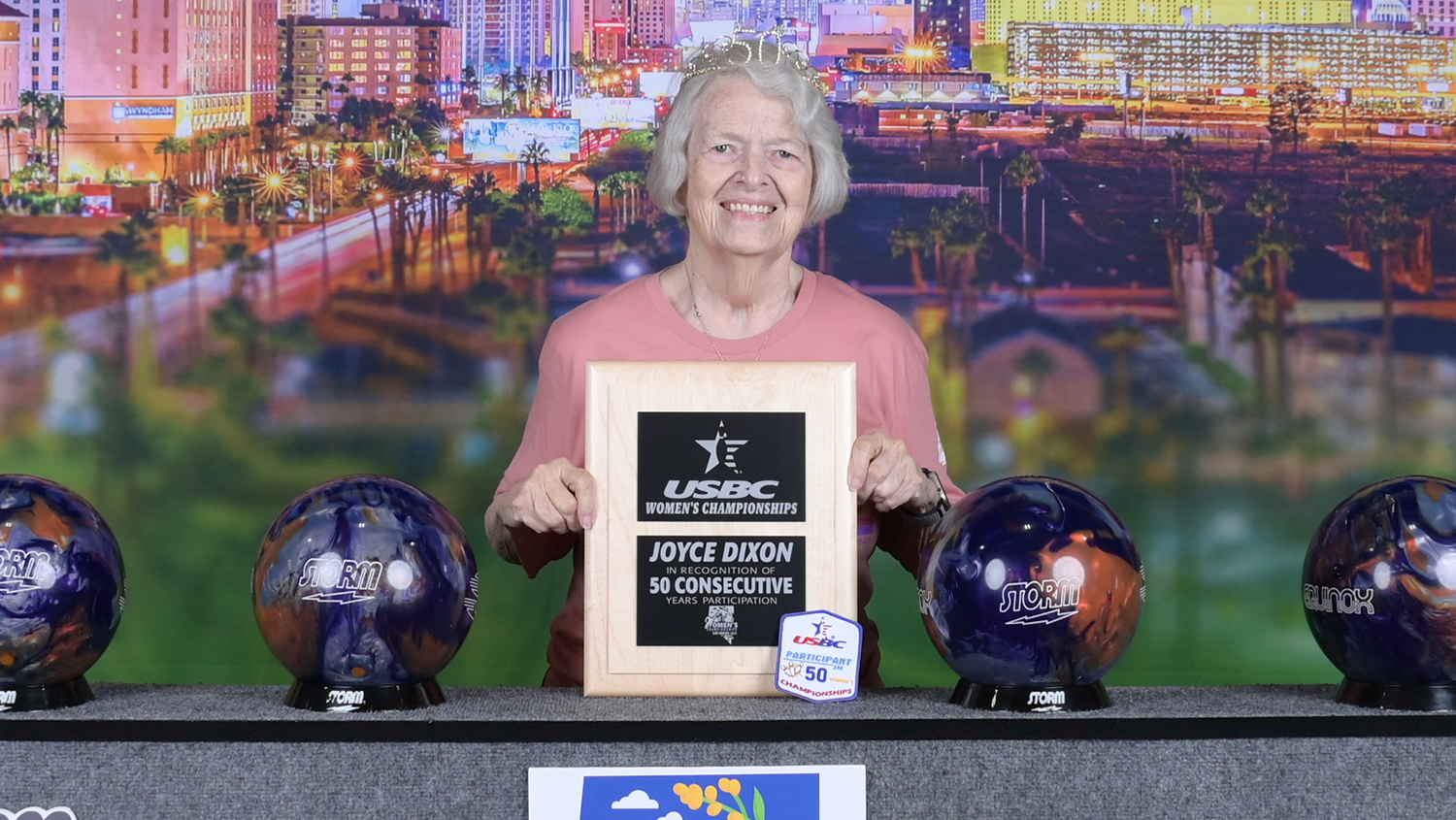 Joyce Dixon celebrates 50 years at the USBC Women&#39;s Championships