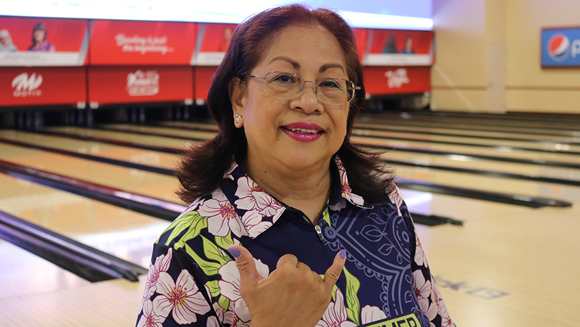 Maria Miller at the 2023 USBC Women's Championships