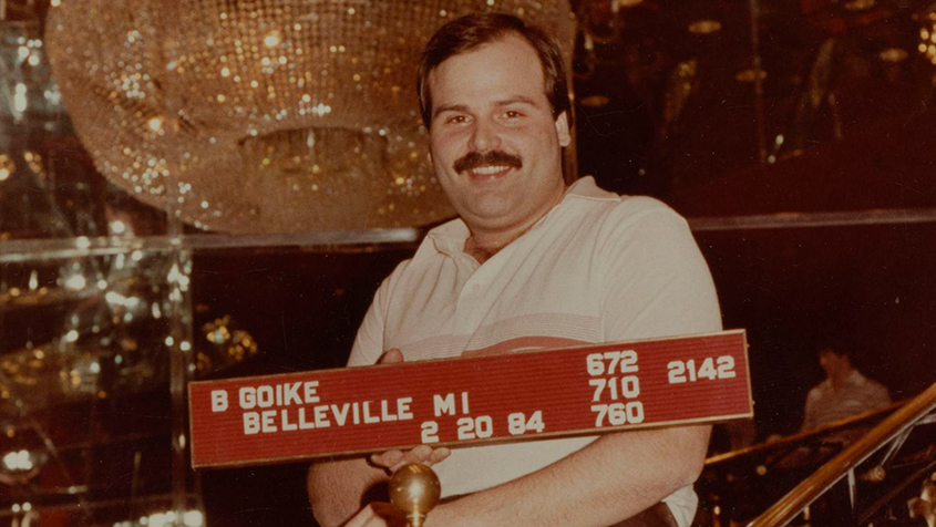 Bob Goike at the 1984 USBC Open Championships in Reno