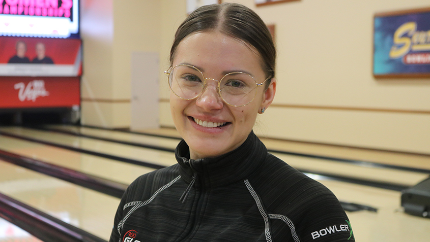 Daria Pajak at the 2023 USBC Women's Championships