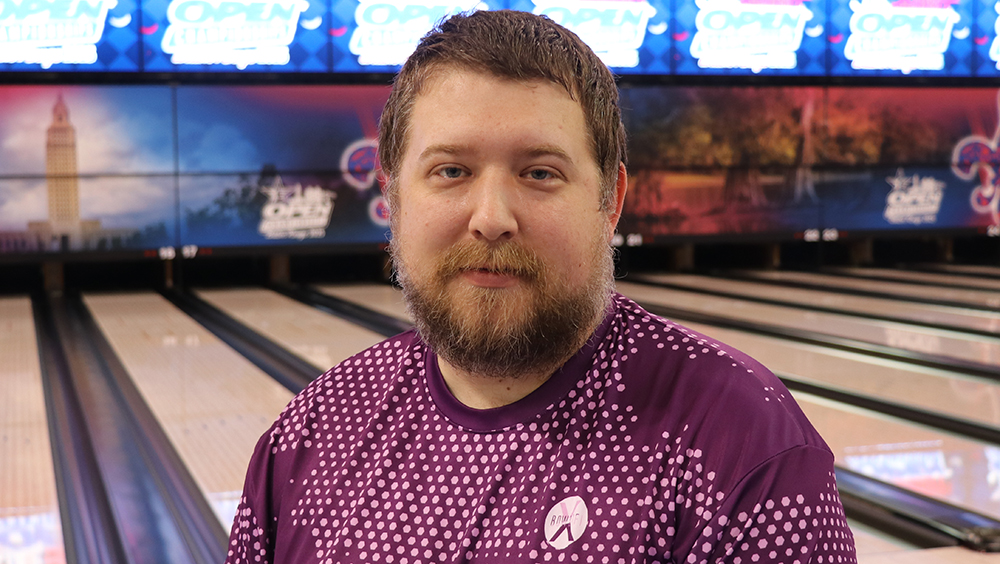 Justin McManis at the 2025 USBC Open Championships