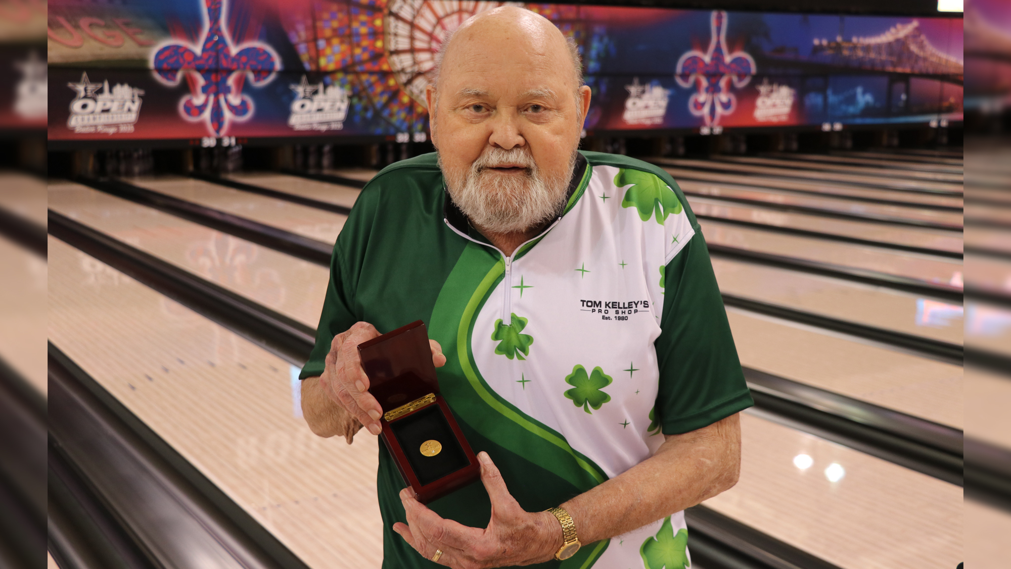 Tom Kelley Sr. celebrates 50 years at the USBC Open Championships