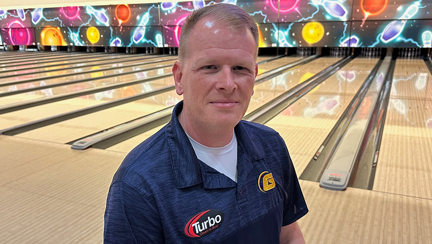 Ron Hurt at the 2024 Bowlers Journal Championships