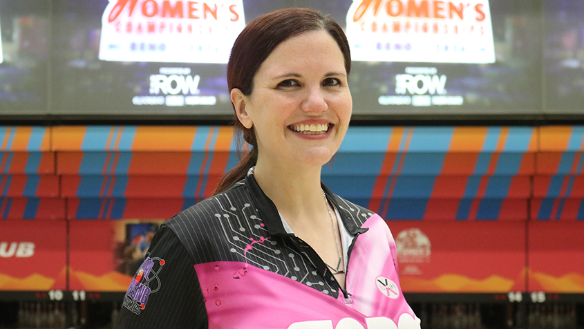 Kelly Zapf at the 2024 USBC Women&#39;s Championships
