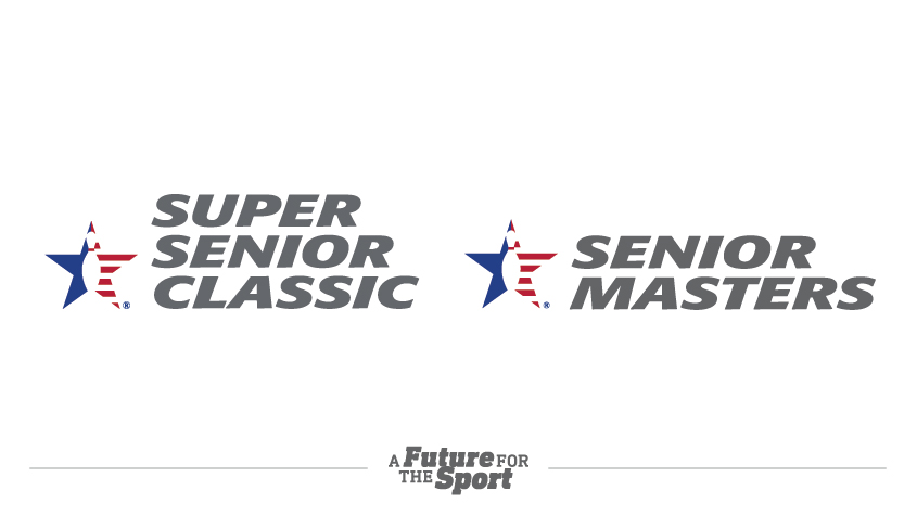 Super Senior Classic and USBC Senior Masters logos