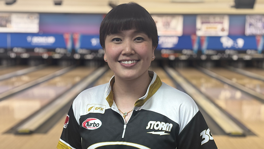 Sin Li Jane after leading the Barbara Chrisman Classic through Rd. 2 of qualifying