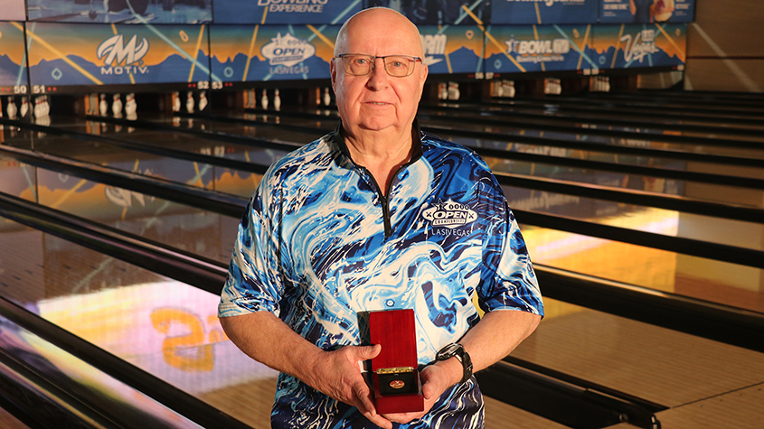 Terry Eckhardt celebrates 50 years at the USBC Open Championships