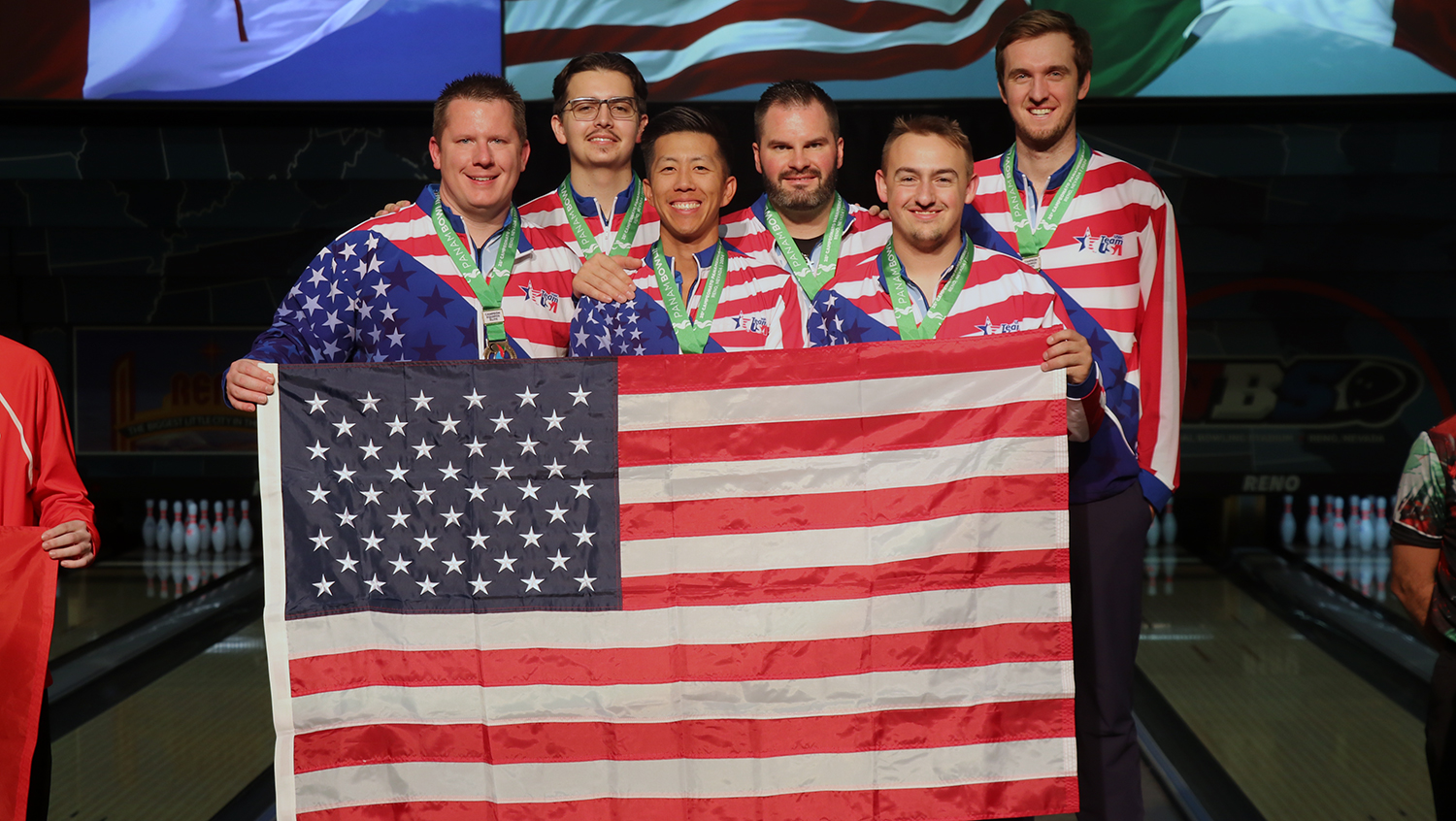 Team USA&#39;s Elite men at the 2024 PANAM Bowling Championships