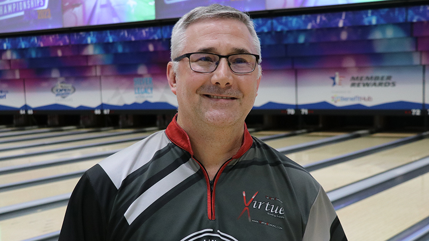 Kevin Smith at the 2023 USBC Open Championships