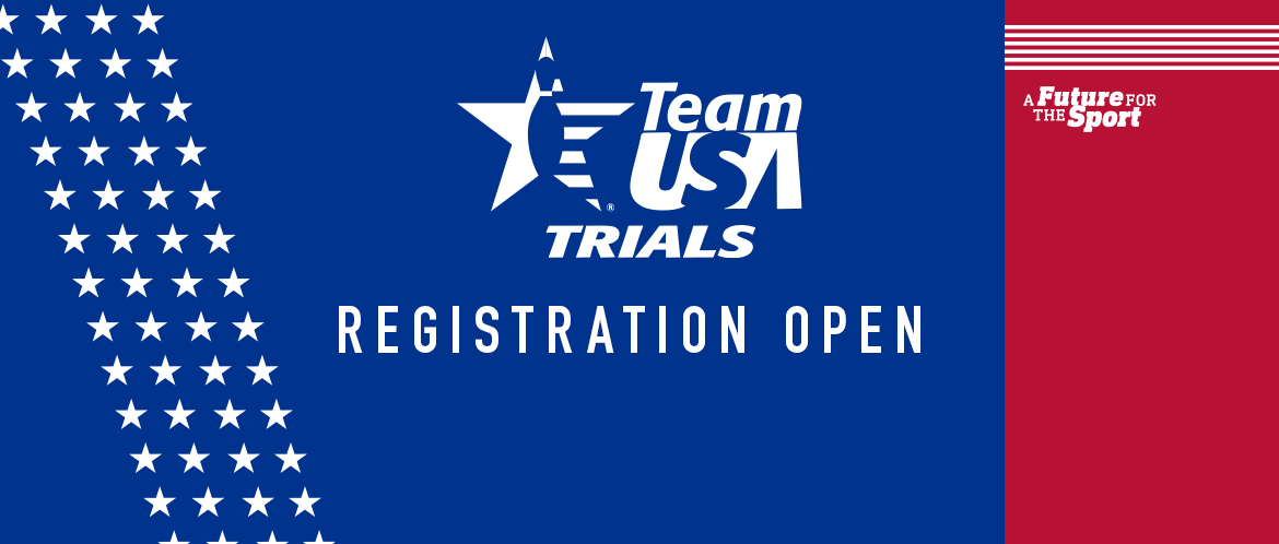 Team USA Trials logo with Registration Open note