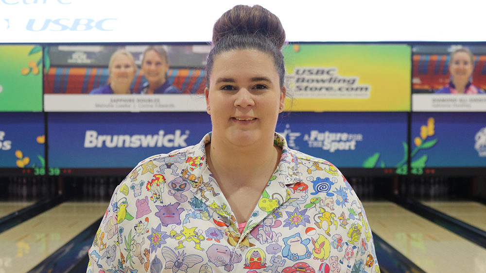 Valerie Simek at the 2025 USBC Women's Championships