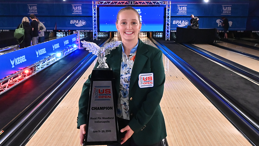 Jillian Martin after winning the 2026 USWO