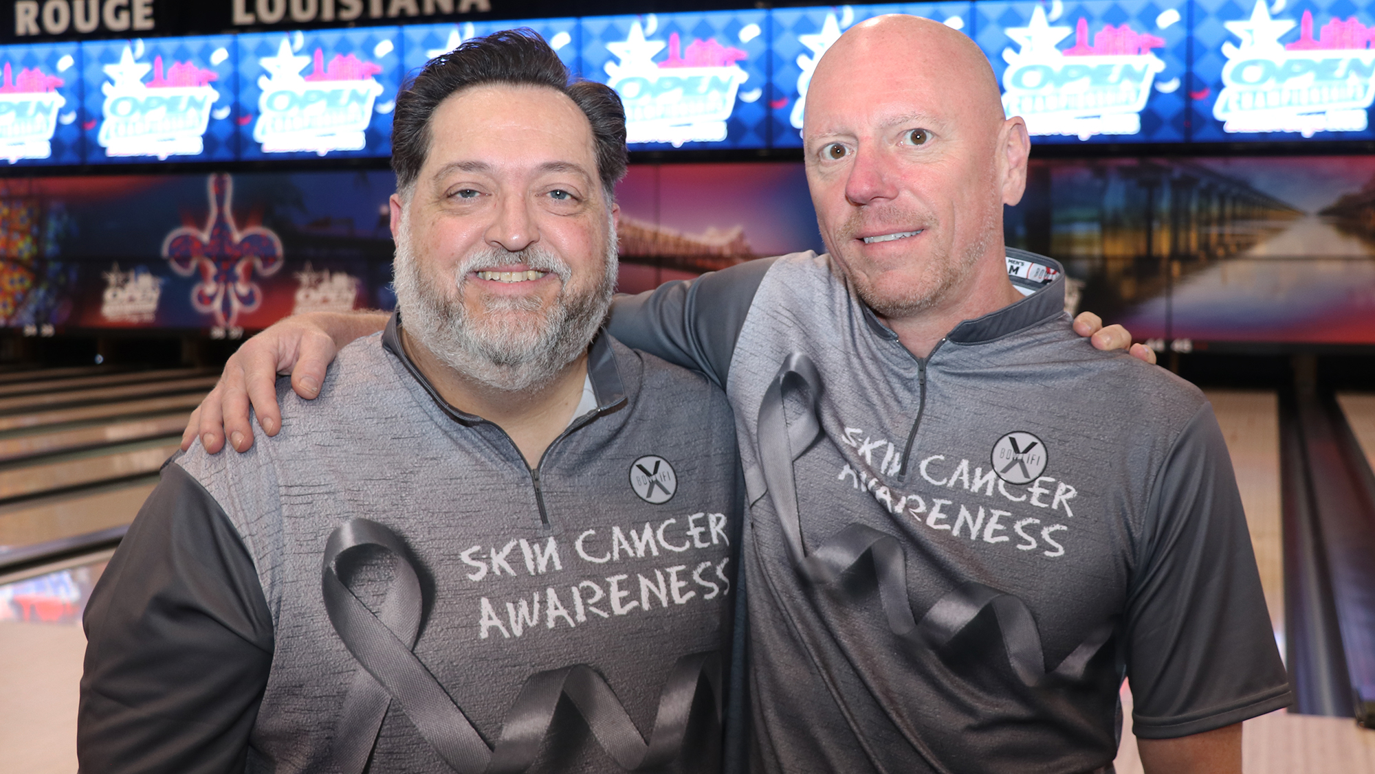 Kevin Hebert and Scott Grupas at the 2025 USBC Open Championships