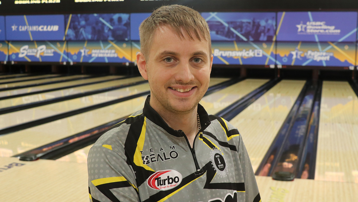 Richie Teece at the 2024 USBC Open Championships