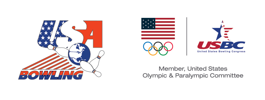 USA Bowling, USOPC and USBC logos