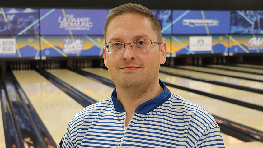 Jared Wolf at the 2024 USBC Open Championships