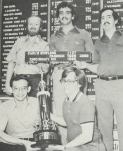 Carl's Bowlers Paddock at the 1982 Open Championships Carl's Bowlers Paddock at the 1982 Open Championships