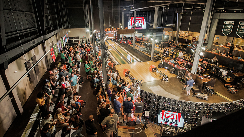 The Bayside Vibe. Now-Legendary New England center injects  rowdy, family-reunion culture into pro bowling
