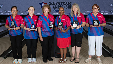 Bowlers at 2025 USBC Senior Championships